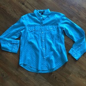 Lauren Ralph Lauren Button Down Shirt Sz. PM